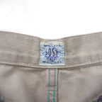 POST OVERALLS (POST O'ALLS) USA-Made Corduroy Chino Work Pants, Size M, Beige, TALON Zip, 5-Pocket