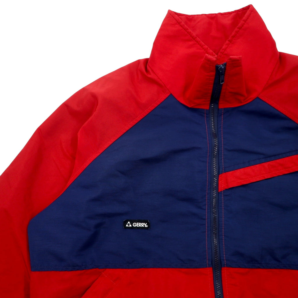 GERRY USA made 90s nylon jacket XL red nylon logo