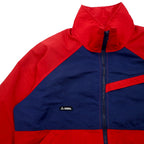 GERRY USA made 90s nylon jacket XL red nylon logo
