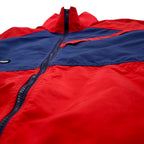 GERRY USA made 90s nylon jacket XL red nylon logo