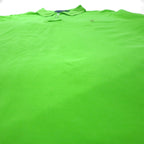 Polo by Ralph Lauren 90s Polo Shirt, Size XL, Green Cotton, Pique, Small Pony Embroidery, Made in Peru