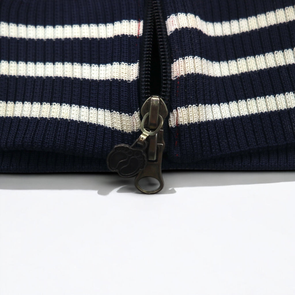 HANG TEN 00年代 ナイロンジャケット トラックジャケット ジャージ L レッド ワンポイントロゴ刺繍