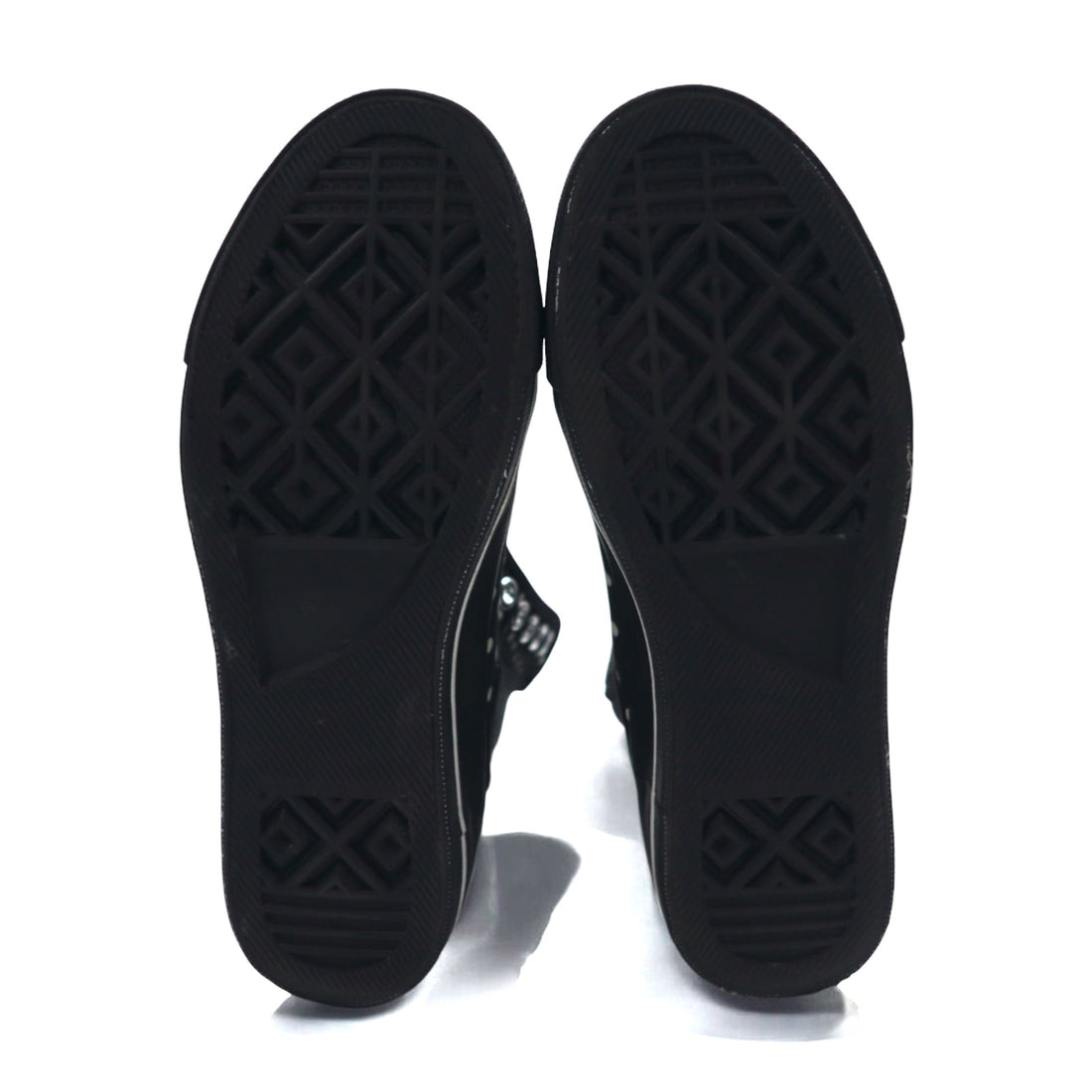 LIMI feu (YOHJI YAMAMOTO) Side gore sneakers 23cm Black canvas dot polka dot