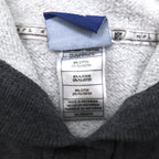 Reebok Pullover Hoodie 2XL Grey Fleece Lining Front Pocket NFL Houston Texans Big Size