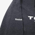 Reebok Pullover Hoodie 2XL Grey Fleece Lining Front Pocket NFL Houston Texans Big Size