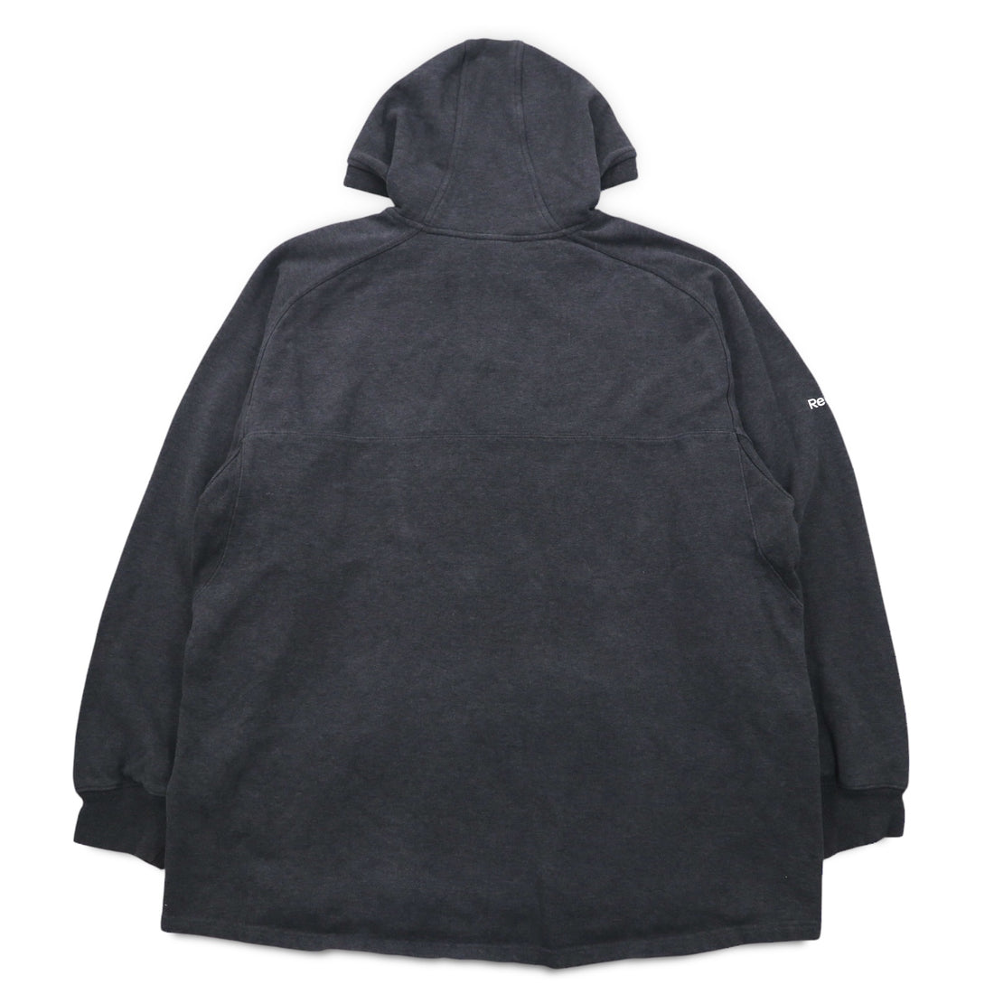 Reebok Pullover Hoodie 2XL Grey Fleece Lining Front Pocket NFL Houston Texans Big Size