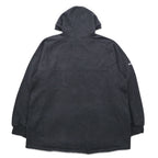 Reebok Pullover Hoodie 2XL Grey Fleece Lining Front Pocket NFL Houston Texans Big Size