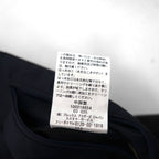 Brooks Brothers Balmacaan Trench Coat, Large, Navy, with Hidden Button and Chin Strap