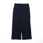 Dickies リラックスフィット RELAXED FIT ワークパンツ チノパンツ L ネイビー ポリエステル コットン WP835DN