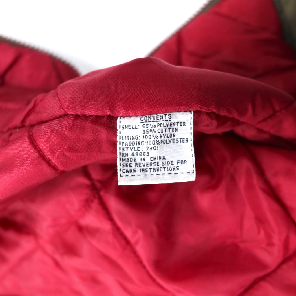 90s Military Insulation Coat, Padded Field Coat, Mod Coat, FREE Khaki, Quilted Liner, MULBERRY STREET