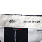 Dickies リラックスフィット RELAXED FIT ワークパンツ チノパンツ L ネイビー ポリエステル コットン WP835DN