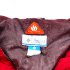 Columbia 550 Fill Power OMNI-HEAT Down Coat, S, Red, WK0912