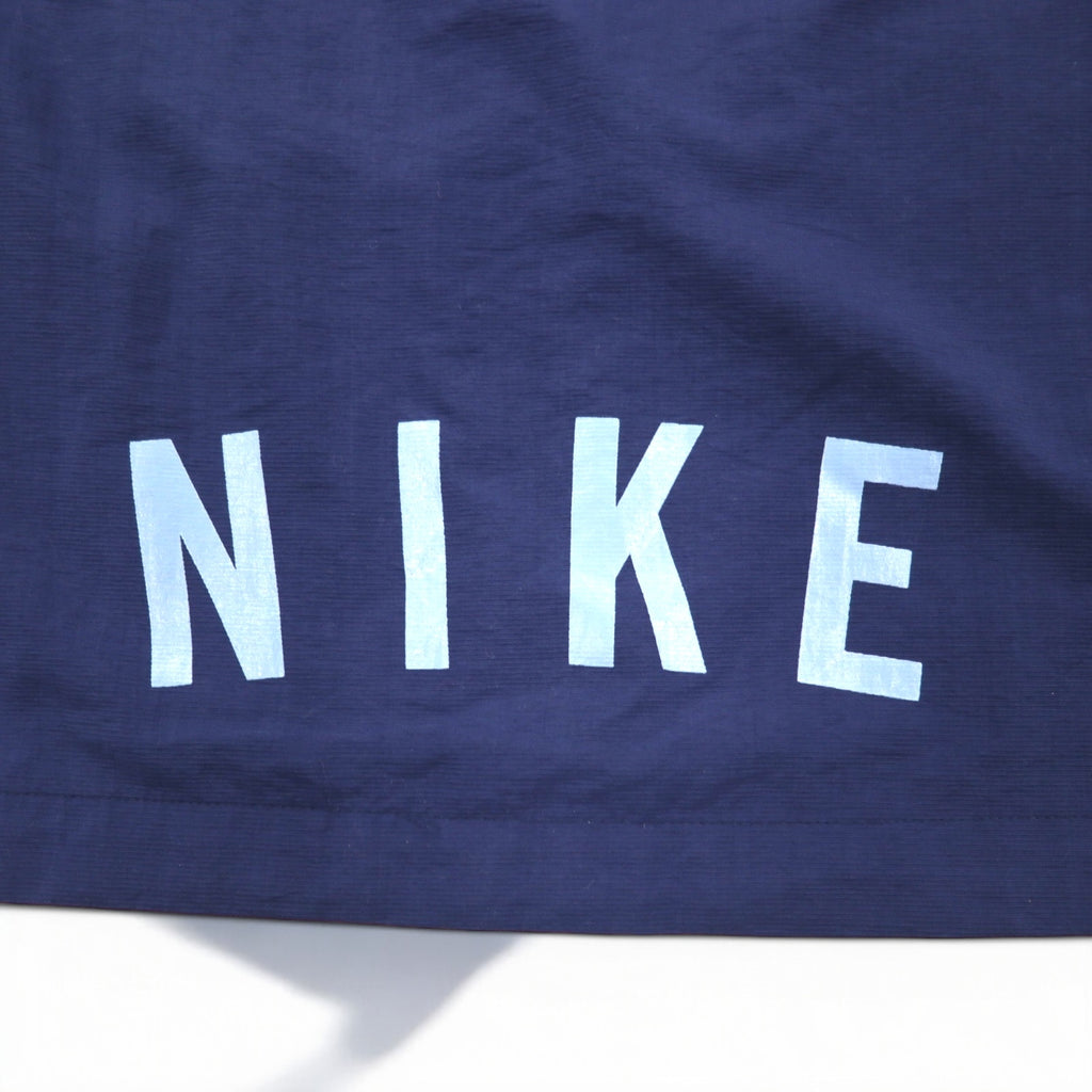 NIKE 90年代 ナイロンジャケット トラックジャケット ジャージ M ネイビー 黒タグ 未使用品