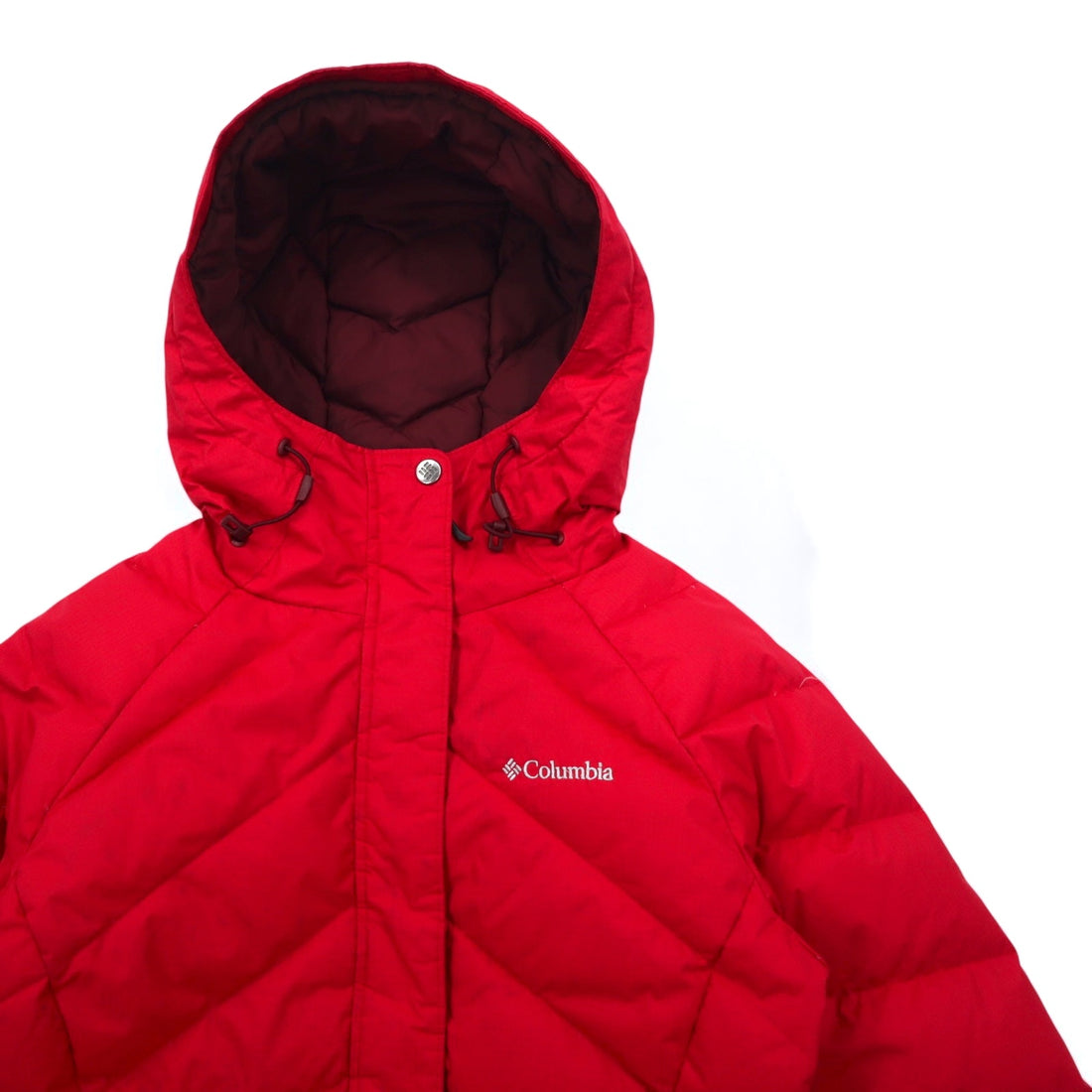 Columbia 550 Fill Power OMNI-HEAT Down Coat, S, Red, WK0912