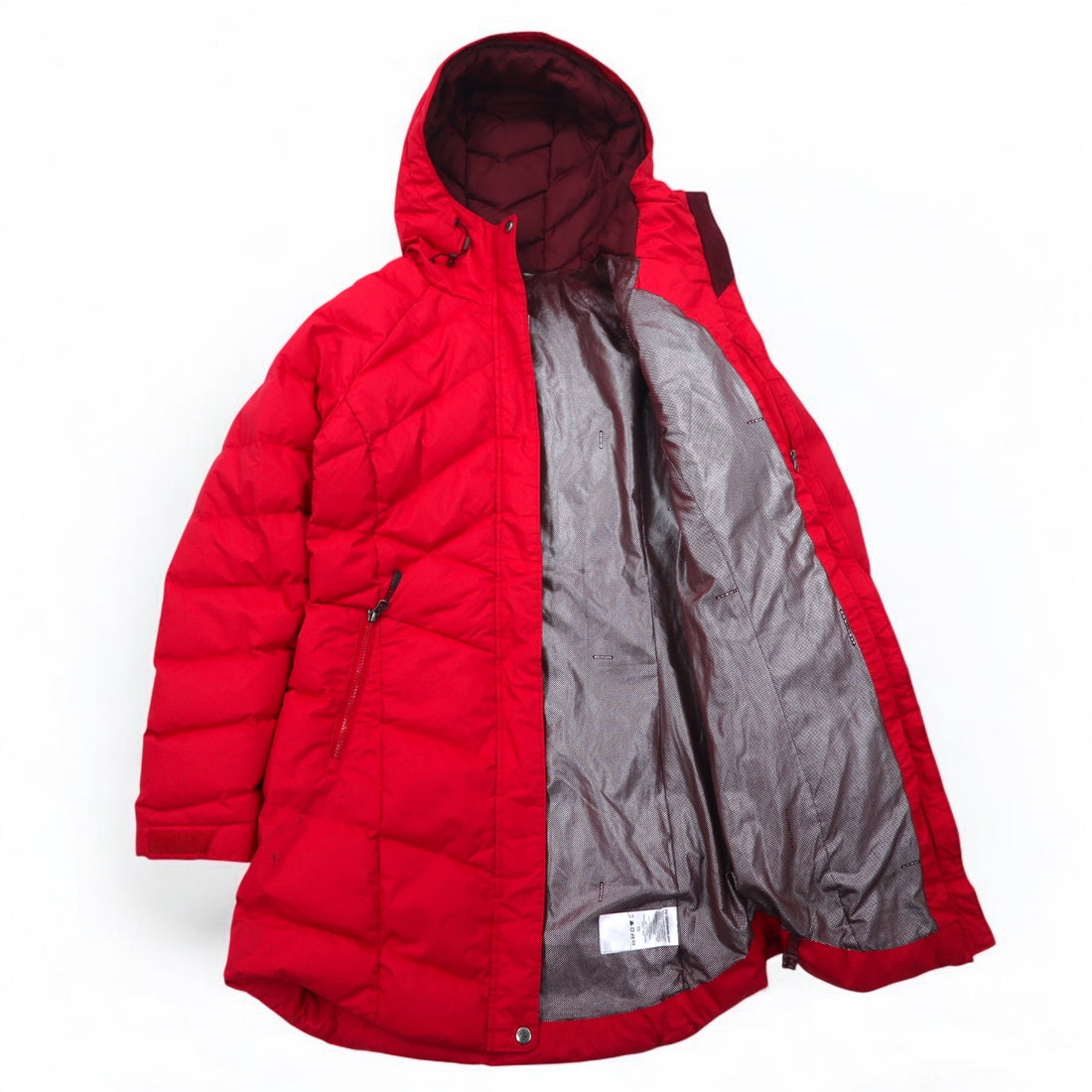 Columbia 550 Fill Power OMNI-HEAT Down Coat, S, Red, WK0912
