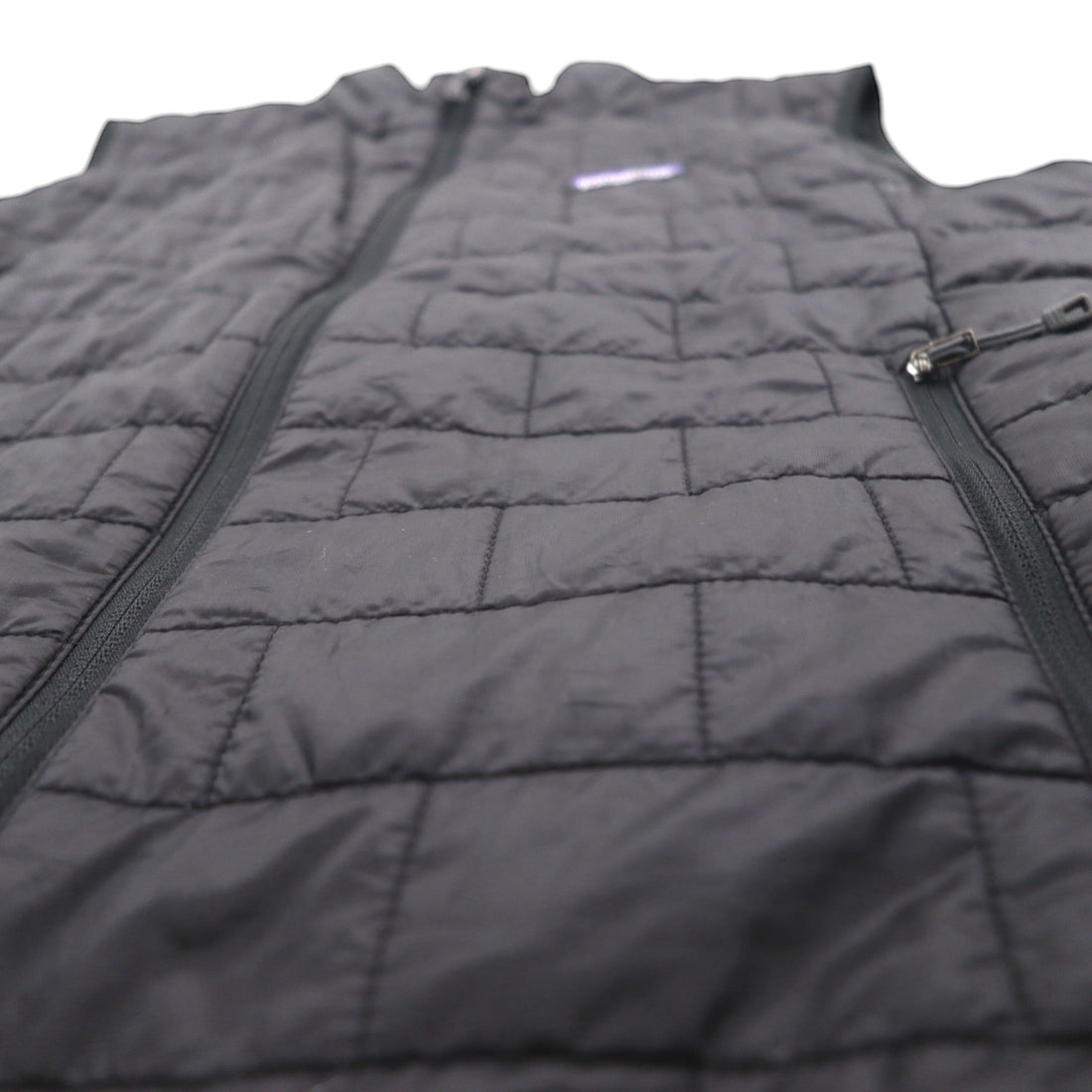 Patagonia Nanopuff Vest, Primaloft, Small, Black, Packable, 84242