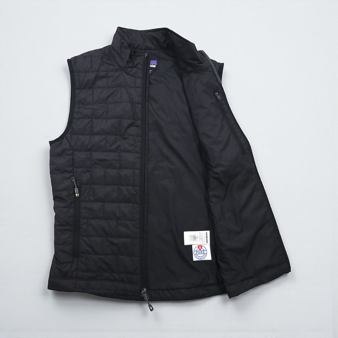 Patagonia Nanopuff Vest, Primaloft, Small, Black, Packable, 84242