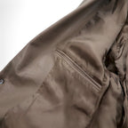 LOUIS VUITTON French calfskin 2B tailored jacket L beige cowhide leather LVJ authorized dealer