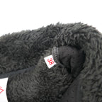 DANTON High Pile Stand Collar Fleece Jacket, Size M, Gray, Double Zip, DT-A0038