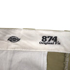 Dickies 874 Original Fit Work Chino Pants, Size L, Beige, Polyester and Cotton