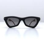KUBORAUM サングラス Maske J7 キャットアイ ブラック ベッコウ BS 51-20 145 イタリア製