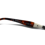 KUBORAUM サングラス Maske J7 キャットアイ ブラック ベッコウ BS 51-20 145 イタリア製