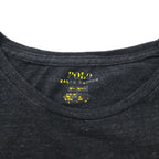 POLO RALPH LAUREN Small Pony Embroidered T-Shirt, Size M, Gray, Cotton