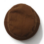 Polo by Ralph Lauren 90s Bucket Hat, Medium, Brown Cotton with Small Pony Embroidery