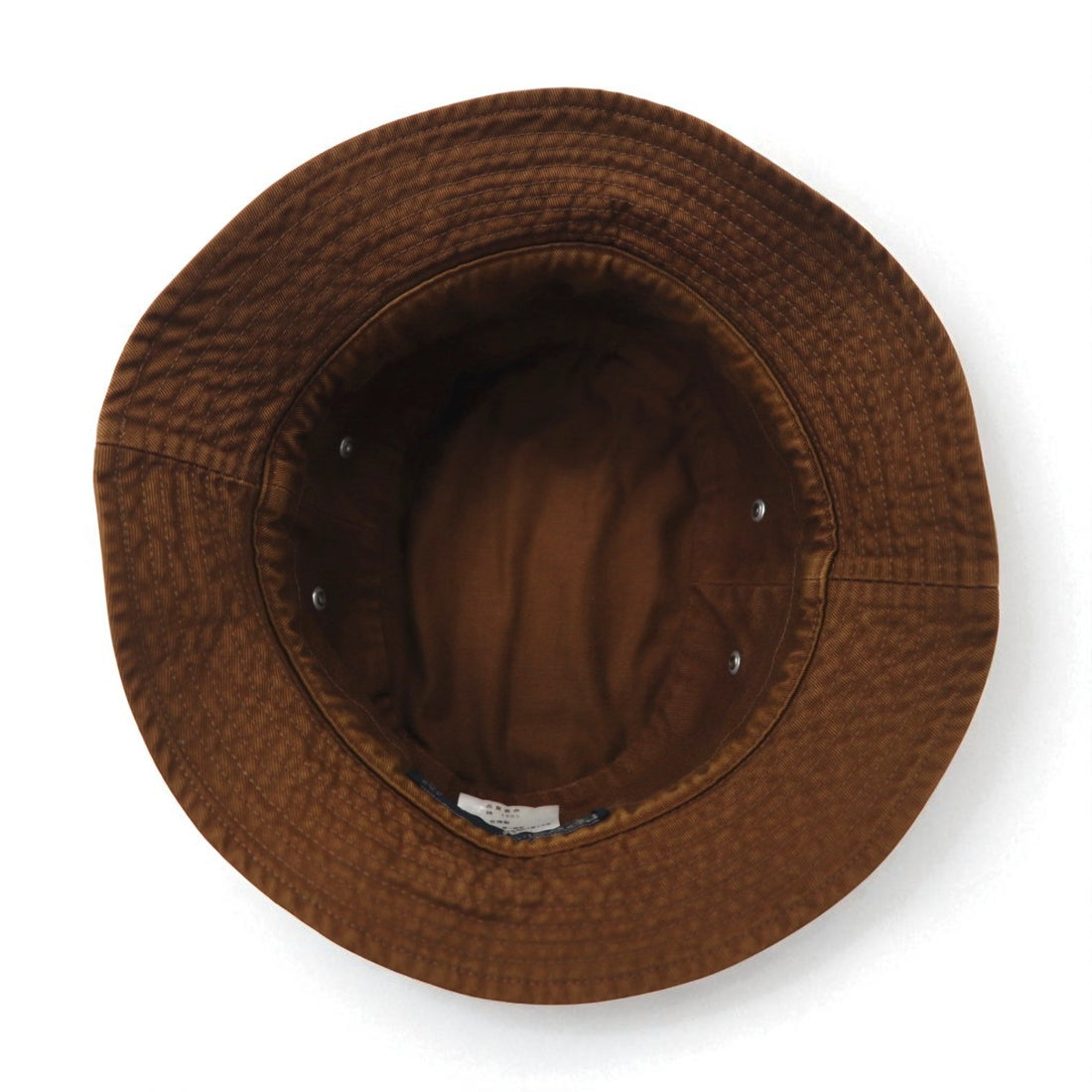 Polo by Ralph Lauren 90s Bucket Hat, Medium, Brown Cotton with Small Pony Embroidery