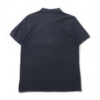 POLO RALPH LAUREN Custom Fit Polo Shirt, Size L, Black Cotton, Pique, Small Pony Embroidery