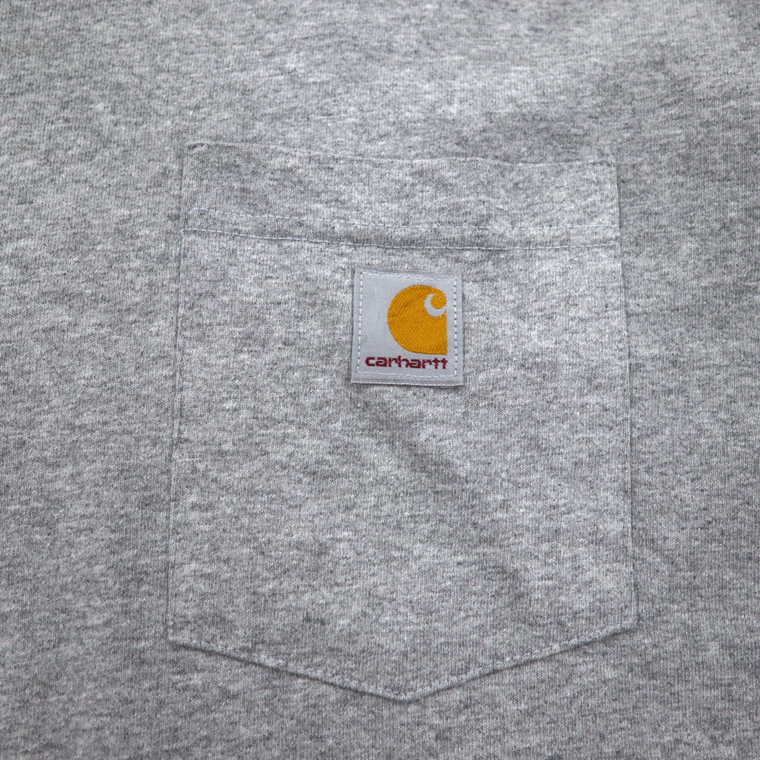Carhartt ルーズフィット ロングスリーブ ポケット Tシャツ ロンT 3XL グレー LOOSE FIT HEAVYWEIGHT LONG-SLEEVE POCKET T-SHIRT K126