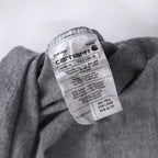 Carhartt ルーズフィット ロングスリーブ ポケット Tシャツ ロンT 3XL グレー LOOSE FIT HEAVYWEIGHT LONG-SLEEVE POCKET T-SHIRT K126