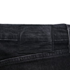 Levi's PREMIUM 511 ビッグE スリムフィット ストレッチ デニムパンツ ジーンズ M ブラック レザーパッチ 04511-2402