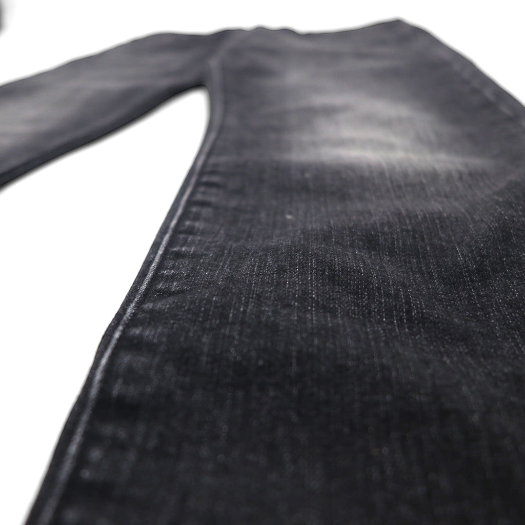 Levi's PREMIUM 511 ビッグE スリムフィット ストレッチ デニムパンツ ジーンズ M ブラック レザーパッチ 04511-2402