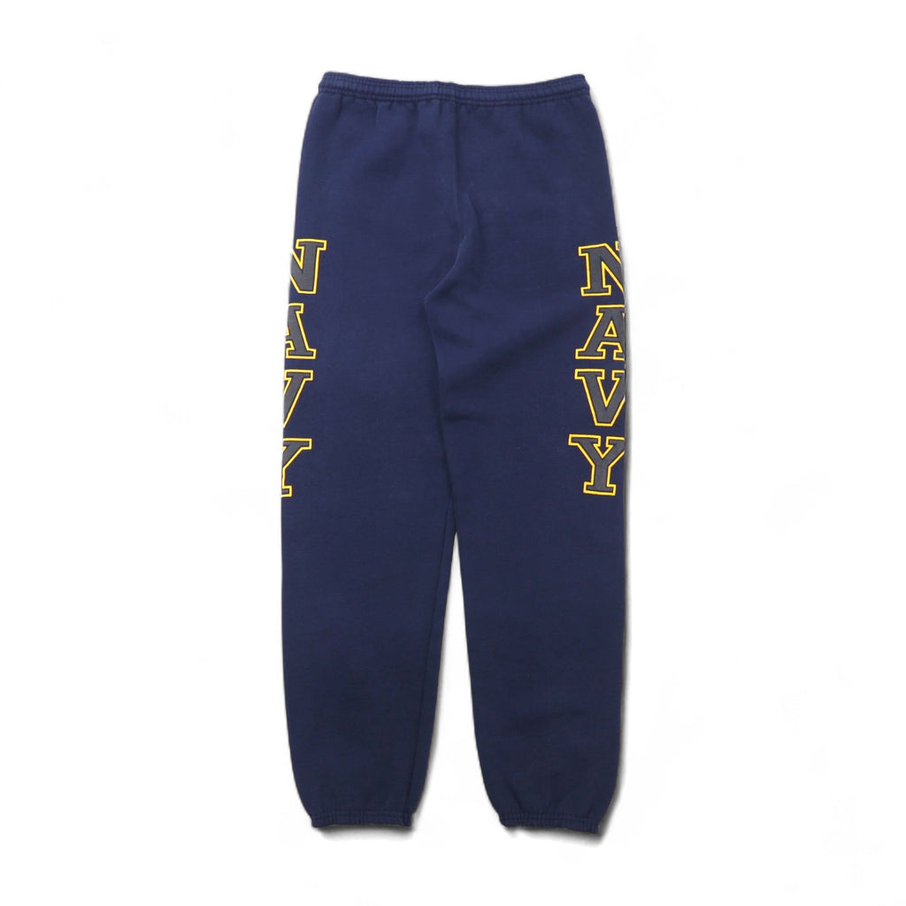 US NAVY Military Sweatpants, Size Small, Navy Cotton, Made in USA, SOFFE