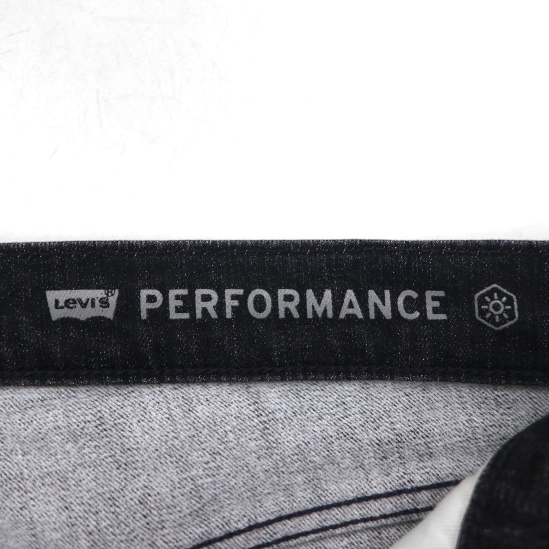 Levi's PREMIUM 511 ビッグE スリムフィット ストレッチ デニムパンツ ジーンズ M ブラック レザーパッチ 04511-2402