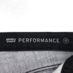 Levi's PREMIUM 511 ビッグE スリムフィット ストレッチ デニムパンツ ジーンズ M ブラック レザーパッチ 04511-2402