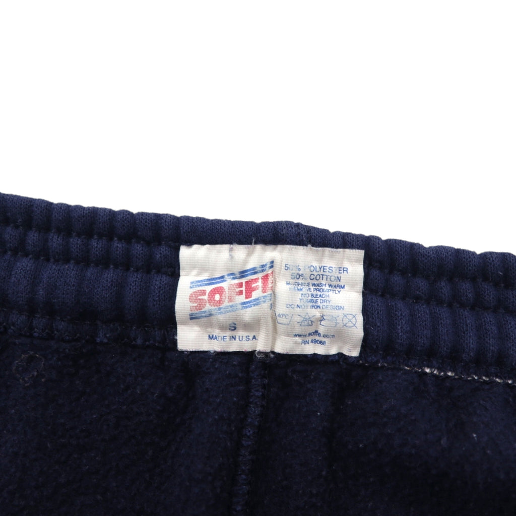 US NAVY Military Sweatpants, Size Small, Navy Cotton, Made in USA, SOFFE