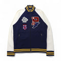 POLO RALPH LAUREN Wingfoot P Patch Track Jacket, Size M, Navy, Cotton