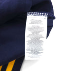 POLO RALPH LAUREN Wingfoot P Patch Track Jacket, Size M, Navy, Cotton