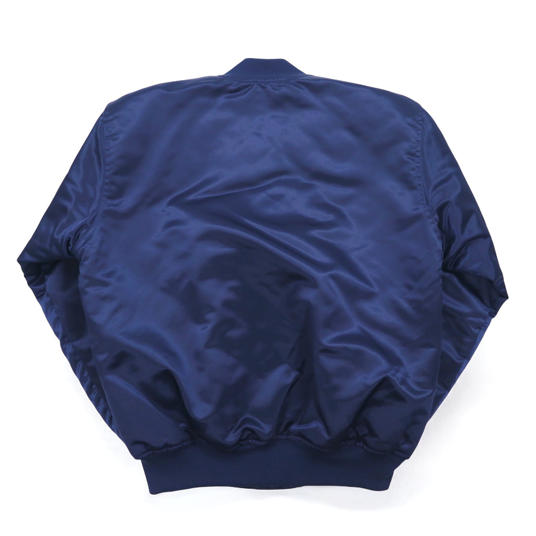 Vintage 90s Made in USA Varsity Jacket GAME Sportswear スタジャン M ネイビー キルティングライナー US企業 刺繍