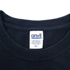 ELVIS PRESLEY Elvis Presley Band T-shirt XL Black Cotton Star Spangled Banner Anvil Body Big Size Made in Honduras
