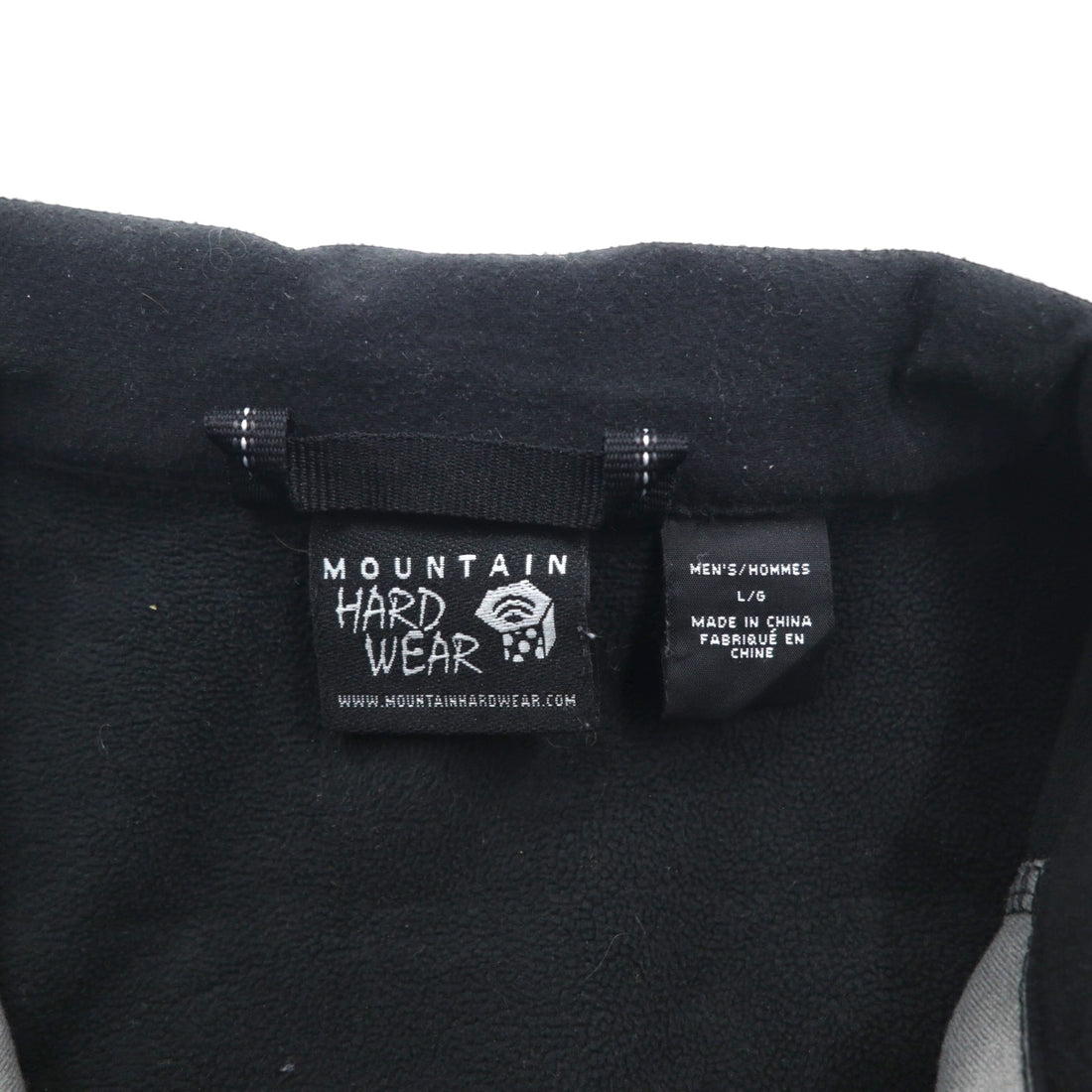 MOUNTAIN HARDWEAR Mountain Tech Fleece Vest, Size L, Black, MOUNTAIN TECH VEST OM4165