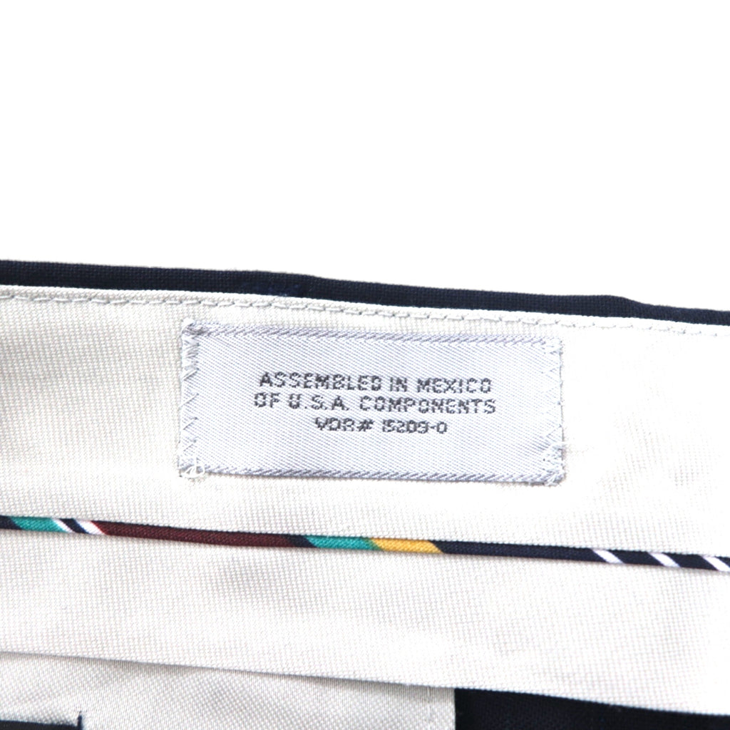 TOWNCRAFT 90s Vintage Slacks, Size L, Navy Striped Wool