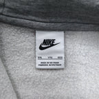 NIKE クラブ フリース フルジップ パーカー XXL グレー スウォッシュ CLUB FLEECE BV2645-063