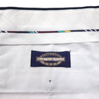 TOWNCRAFT 90s Vintage Slacks, Size L, Navy Striped Wool