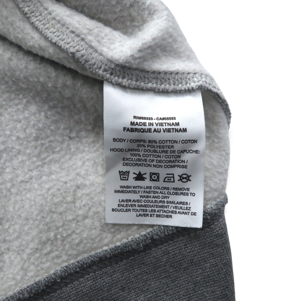 NIKE クラブ フリース フルジップ パーカー XXL グレー スウォッシュ CLUB FLEECE BV2645-063