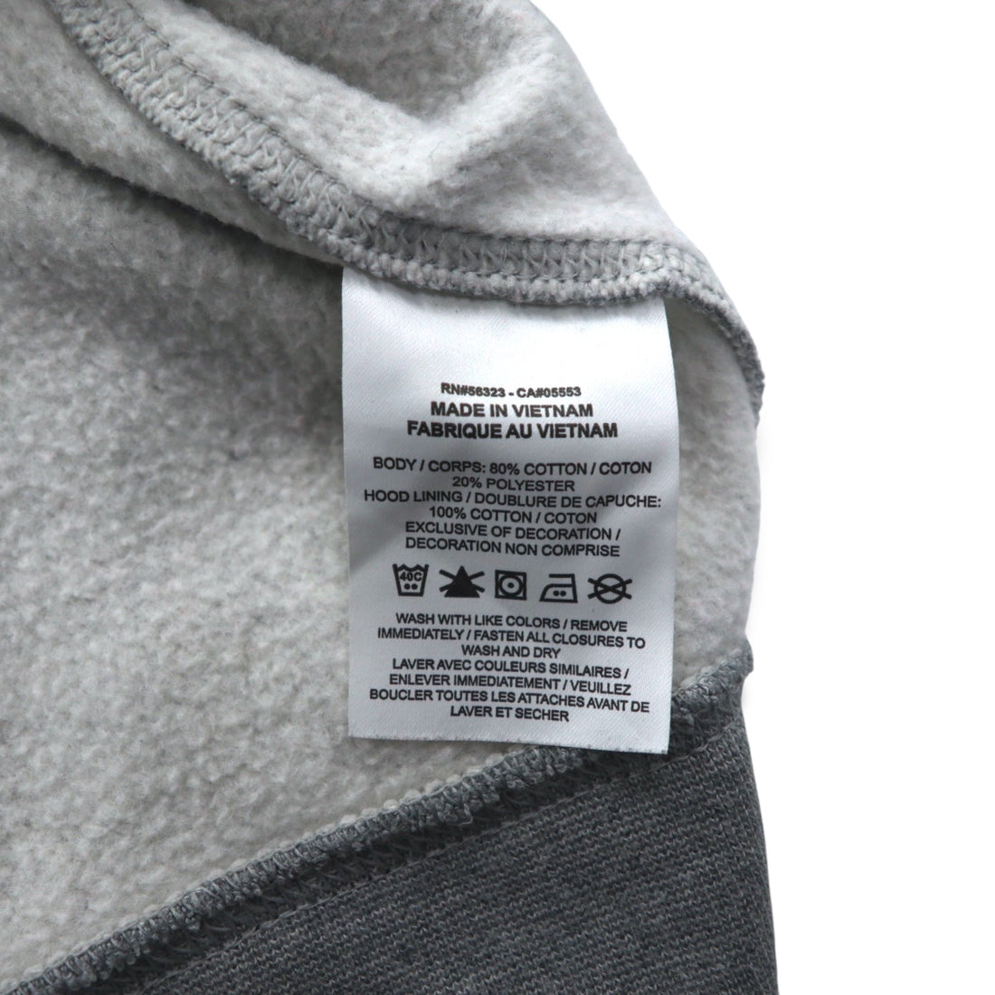 NIKE クラブ フリース フルジップ パーカー XXL グレー スウォッシュ CLUB FLEECE BV2645-063