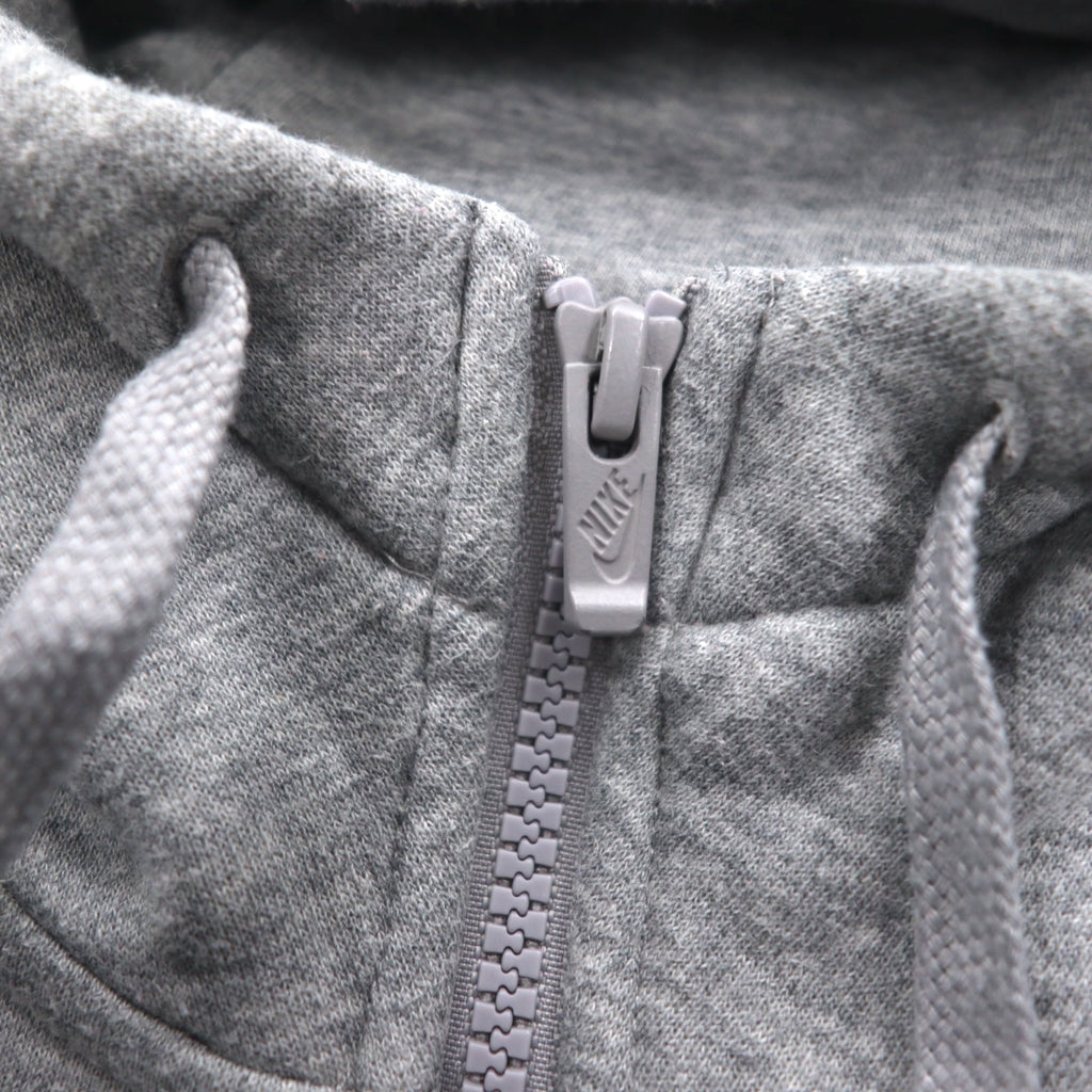 NIKE クラブ フリース フルジップ パーカー XXL グレー スウォッシュ CLUB FLEECE BV2645-063