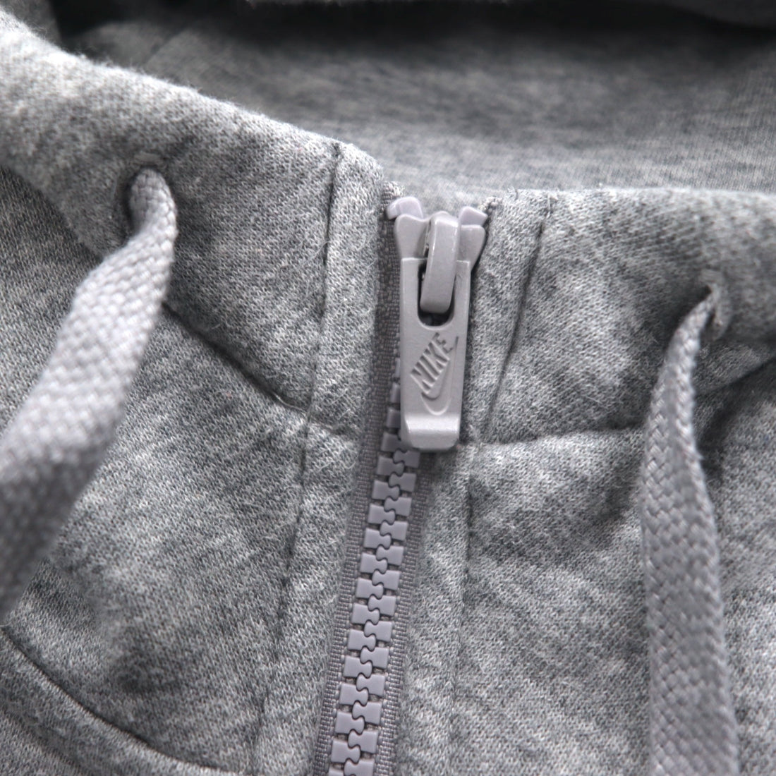 NIKE クラブ フリース フルジップ パーカー XXL グレー スウォッシュ CLUB FLEECE BV2645-063